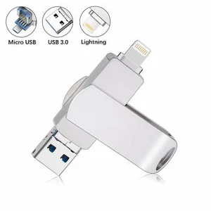 1TB 256GB USB3.0 Flash Drive 3in1 OTG Memory Stick Storage Pen Disk for PC Phone - Picture 1 of 15
