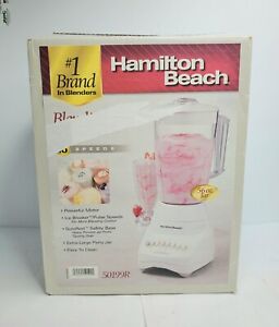 Hamilton Beach 10 Speed Blender 50199R Type B12 White Brand New 