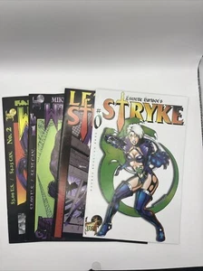 Lot Of 4 London Night Comics Fangs of the Widow & Stryke/Lethal Strike - Picture 1 of 9