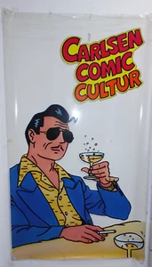Póster vintage 'Ray Banana' Carlsen cómic cultura / cartel publicitario de plástico - Imagen 1 de 14