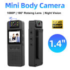 1080P HD Mini-Pocket Covert Camera Audio Video Recorder Body DVR IR Night Cam UK