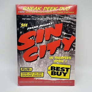 Frank Miller's Sin City Sneak Peek Promo DVD Best Buy - Picture 1 of 2