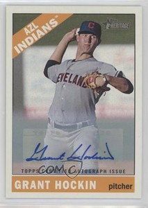 2015 Topps Heritage Minor League Edition Real One Grant Hockin #ROA-73 Auto