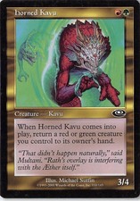 Horned Kavu *PLAYSET* Magic MtG x4 Planeshift SP