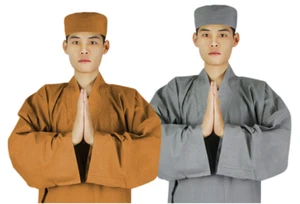 Sommer Shaolin Mönchshut Baumwolle plus Samt Meditationshut Buddha Hut - Bild 1 von 11