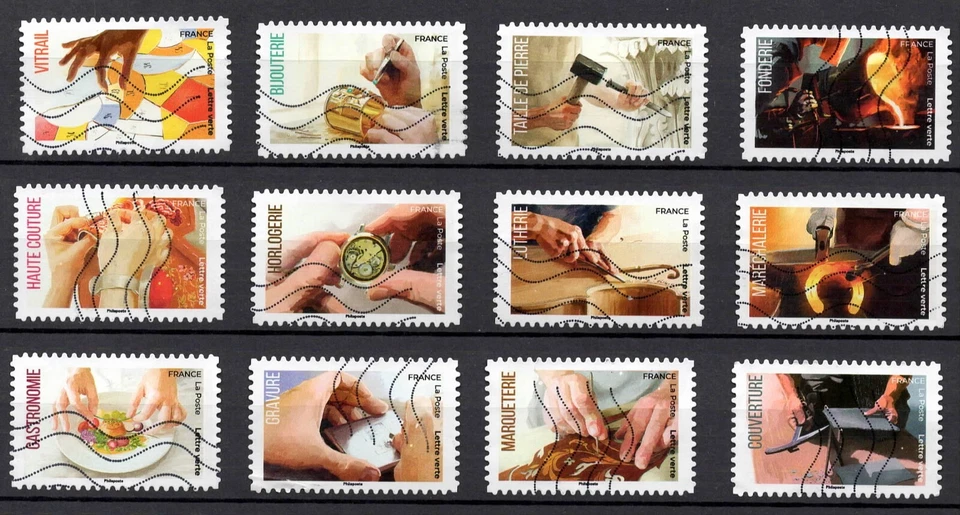 France 2023 oblitéré :Métiers d'excellence - Image 1 of 1