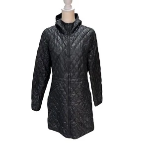 The North Face Damen Stepp Thermoball Primaloft Parka Jacke Kapuze Schwarz Si - Bild 1 von 16