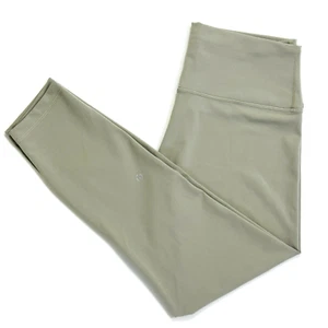 Lululemon Wunder Train hoch geschnittene Leggings eng 25 Zoll Riverstone Damengröße 12 - Bild 1 von 7
