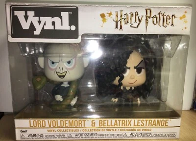 Funko Vynl Harry Potter Lord Voldemort y Bellatrix Lestrange Paquete de 2 Foto 1 de 2