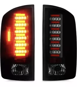2002 to 2006 Dodge Ram 1500 | 2003-2006 2500/3500 LED Tail Lights - Picture 1 of 8