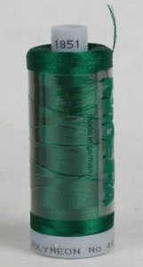 POLYESTER POLYNEON EMBROIDERY THREAD MADEIRA 6 SPOOLS each 1000 m 1851 - Picture 1 of 1