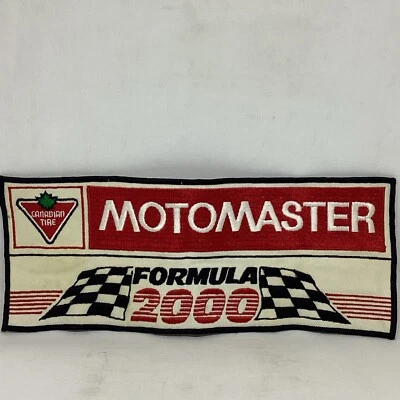 NOS Vintage Canadian Tire MotoMaster Formula 2000 Embroidered Back Patch - Image 1 of 4