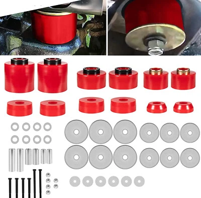 4.4123R Body Cab Mount Bushing Kit Set For Ford F150 F250 F350 2WD/4WD 1980-1998 - Image 1 of 4
