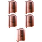  5 PCS Doll House Furniture Kids+wardrobe Decoration for Home Toy Room