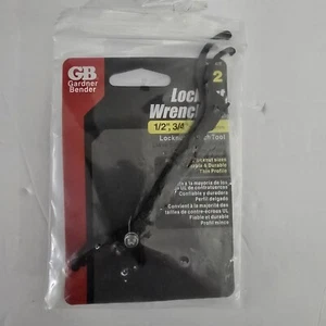 GB Gardner Bender LNW-KIT 2PC Locknut Wrench Kit ½ & ¾ " Locknut Wrench Tool NEW - Picture 1 of 1