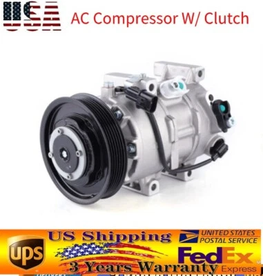A/C Air Compressor fits for Hyundai Accent & Kia Rio 1.6L 2012 2014-2016 - Image 1 of 4