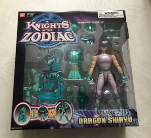 2003 BANDAI KNIGHTS OF THE ZODIAC DELUXE Dragon Shiryu - Picture 1 of 2