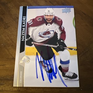Nazem Kadri Signed Card