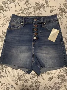 Guess Women 5 Button Up Shorts Size 25 High Waisted - Picture 1 of 4
