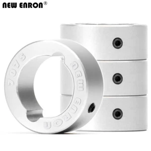 4 piezas fundas de taza de transmisión de aluminio 7075 de 17 mm plateadas para RC Traxxas XRT X-MAXX XMAXX - Imagen 1 de 13