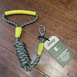 Jeep Haustier Off Road Premium Hund Klettern Leine olivgrün NEU Neu mit Etikett - Bild 1 von 20