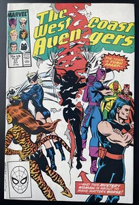 West Coast Avengers #37 • KEY Vision & Scarlet Witch Join Avengers! WandaVision! - Picture 1 of 15