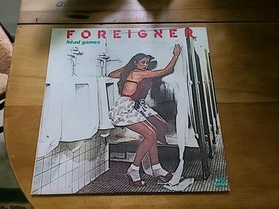 FOREIGNER HEAD GAMES EX LP ORIG. 1979 W/ INNER STERLING ETCHED  - Image 1 of 4