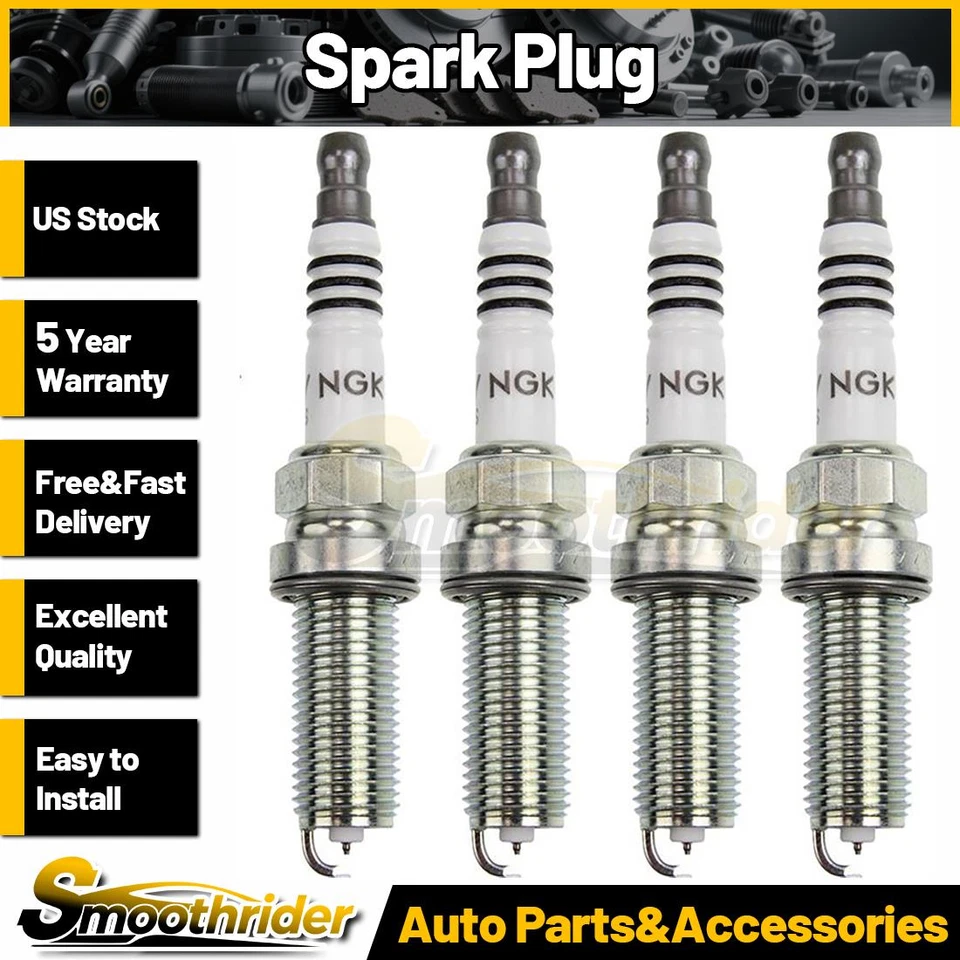 4x bujías NGK para Toyota Corolla 2009 2010 2011 2012 2013 2014 2015 Foto 1 de 4