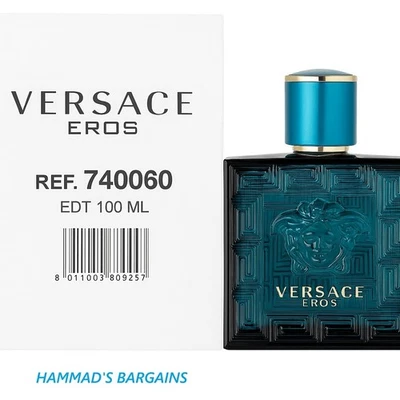 VERSACE EROS EDT 3.4 OZ / 100 ML PARA HOMBRE (NUEVO EN CAJA BLANCA) Foto 1 de 2
