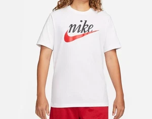 NEU HERREN NIKE SPORTSWEAR HERITAGE LOGO GRAPHIC T-SHIRT WEISS GR. L XL XXL - Bild 1 von 1