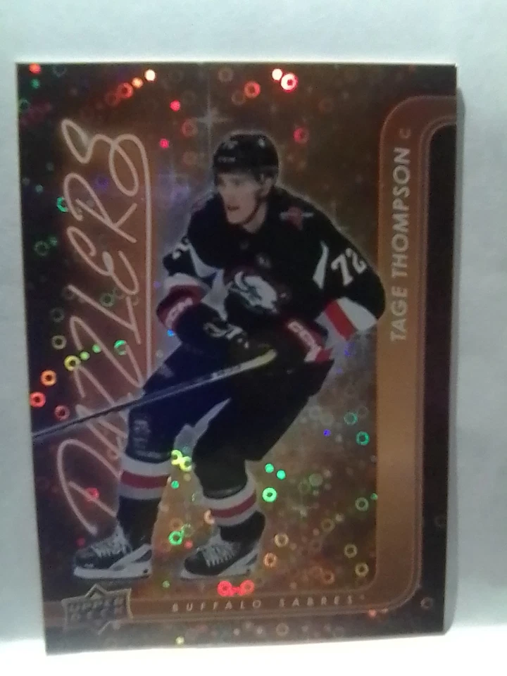 2024-25 Upper Deck Series 2 - Dazzlers Tage Thompson #DZ-72 Orange - Image 1 of 2