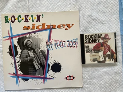 Rockin' Sidney - LP/CD Lot - My Toot Toot (Import LP, Ace) and My Toot Toot CD  - Imagem 1 de 3