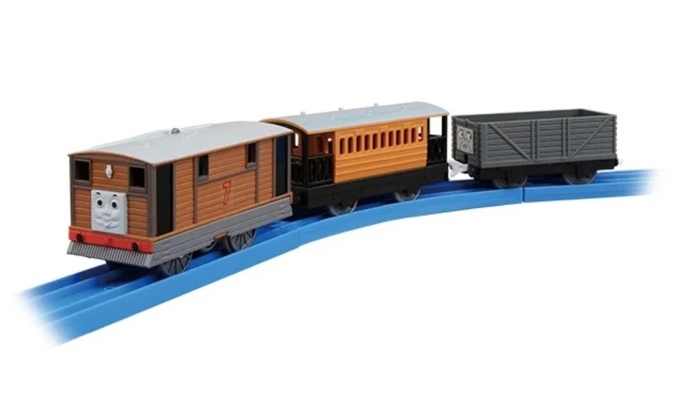 Takara Tomy Plarail TS‑15 Percy Mail Freight Car 3‑Car Set Thomas & Friends