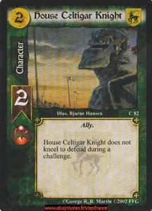 House Celtigar Knight #82 [Westeros Edition] Game of Thrones ENG - Picture 1 of 2