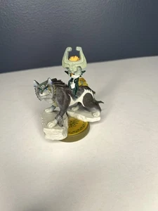 Nintendo Amiibo WOLF LINK The Legend Of Zelda Twilight Princess Midna NVL-001 - Picture 1 of 6