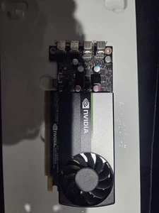 HP NVIDIA Quadro T1000 8GB GDDR6 Graphics Card - N02796-001 with 4xMini DP Cable - Picture 1 of 5