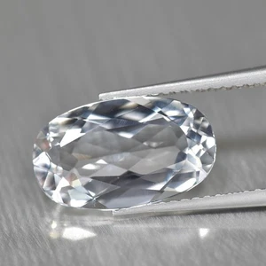 3.36CtOval_Sensational Brazilian Untreated Goshenite Beryl Gemstone - Picture 1 of 1