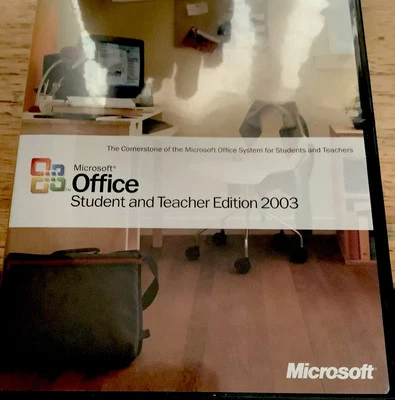 Microsoft Office 2003 - Student and Teacher edition,The Comerstone O.T.Microsoft - Image 1 of 4