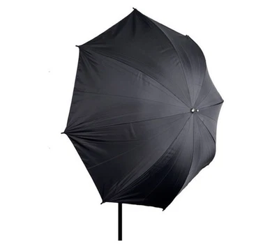 Studioschirm Reflexschirm 84cm 33 Zoll (innen silber, außen schwarz) - Bild 1 von 2