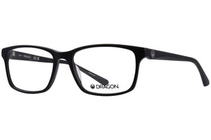 Gafas Dragon DR2040 002 para hombre negras mate borde completo forma rectangular 56 mm - Imagen 1 de 5