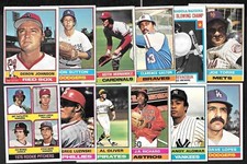 1976 OPC O PEE CHEE TOPPS 529-660 MLB BASEBALL CARD ERROR & VARIATION SEE LIST