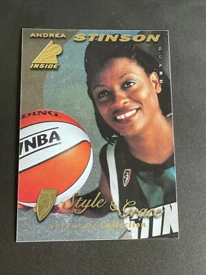 1997 Pinnacle WNBA Executive Collection #77 Andrea Stinson NC State Wolfpack - Image 1 of 2