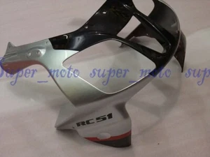 Motor Front Fairing Nose Plastic For Honda RVT1000R RC51 00-2006 Silver Black 02 - Picture 1 of 1