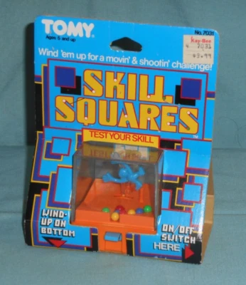 Juego de baloncesto vintage 1983 Tomy cuerda Skill Squares Foto 1 de 3