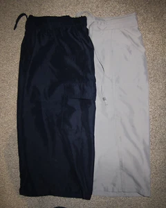 Cotton traders knee shorts; UK 10; 2 pairs: navy, neutral. Will combine p&p. - Picture 1 of 10