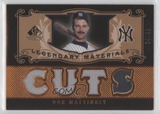 2007 SP Legendary Cuts Legendary Materials /199 Don Mattingly #LM-DM2
