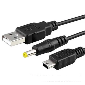 USB Charger Charging Power Cable Cord for Sony PSP S110 1000 2000 2002 3000 Slim - Picture 1 of 7