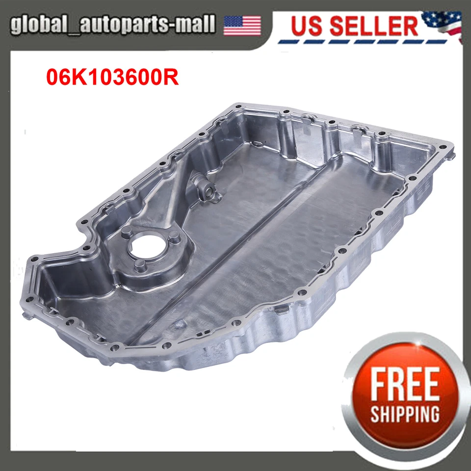 Bandeja de aceite inferior de aluminio del motor para VW Golf Tiguan AUDI A3 TT SEAT León 1,8/2,0 L Foto 1 de 4