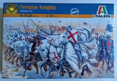 Italeri 6125 - Caballeros Templarios - Edad Medieval - Escala 1/72 Foto 1 de 2
