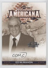 2008 Donruss Threads Baseball Americana /500 Ed McMahon #BA-38